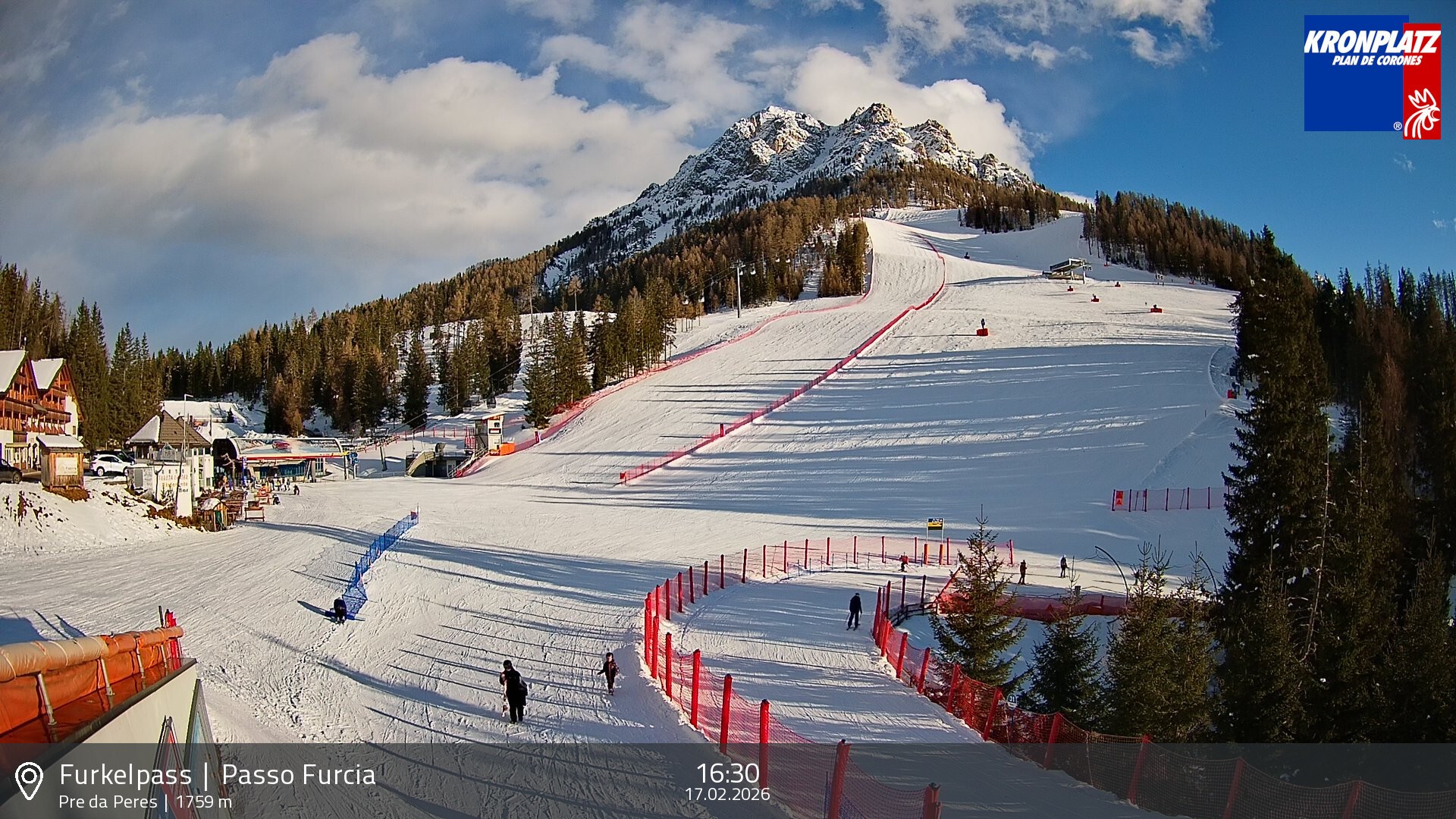 Archiv Foto Webcam Talstation Furkelpass, Kronplatz