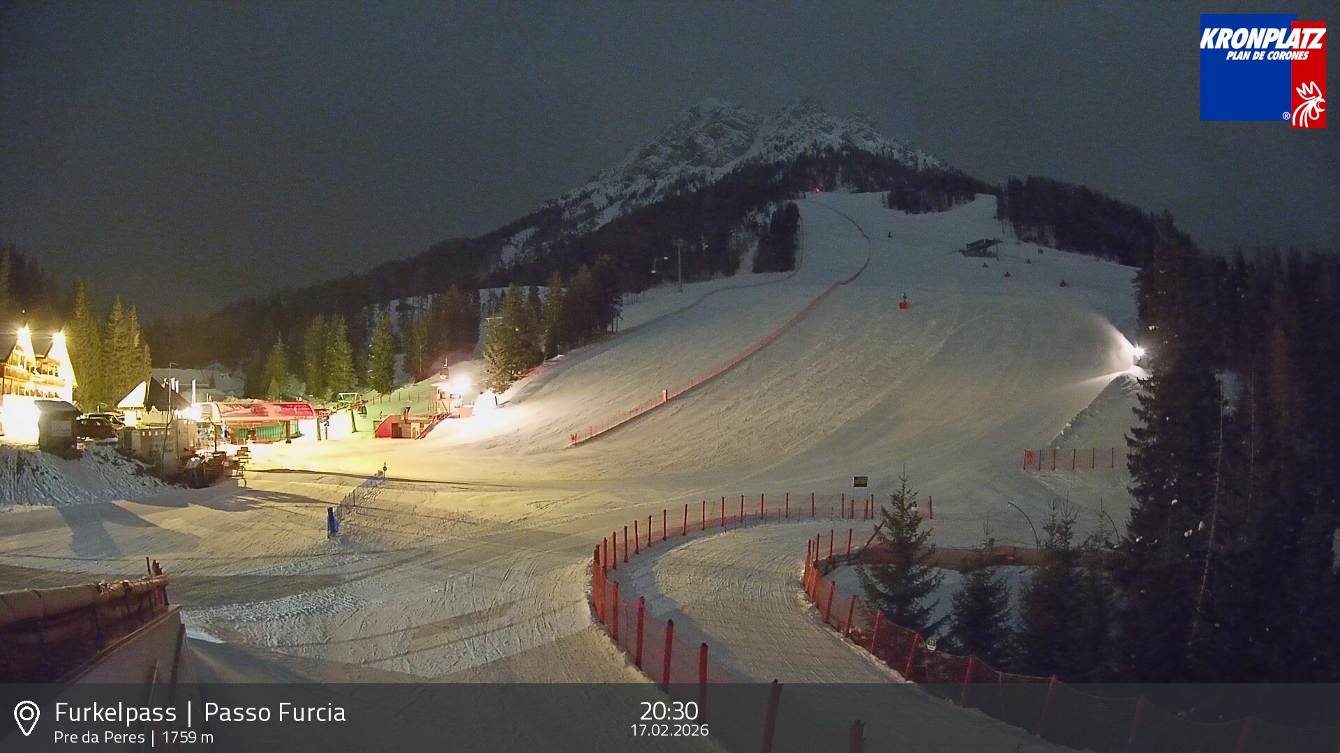 Archiv Foto Webcam Talstation Furkelpass, Kronplatz