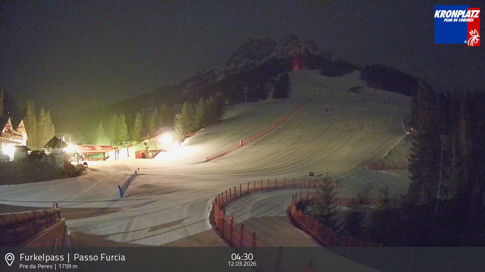 Archiv Foto Webcam Talstation Furkelpass, Kronplatz