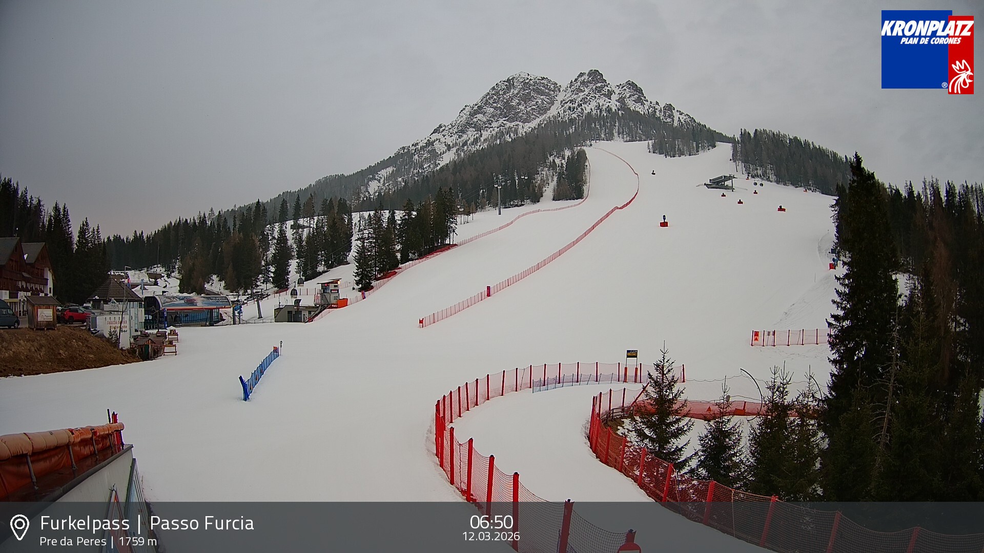 Archiv Foto Webcam Talstation Furkelpass, Kronplatz