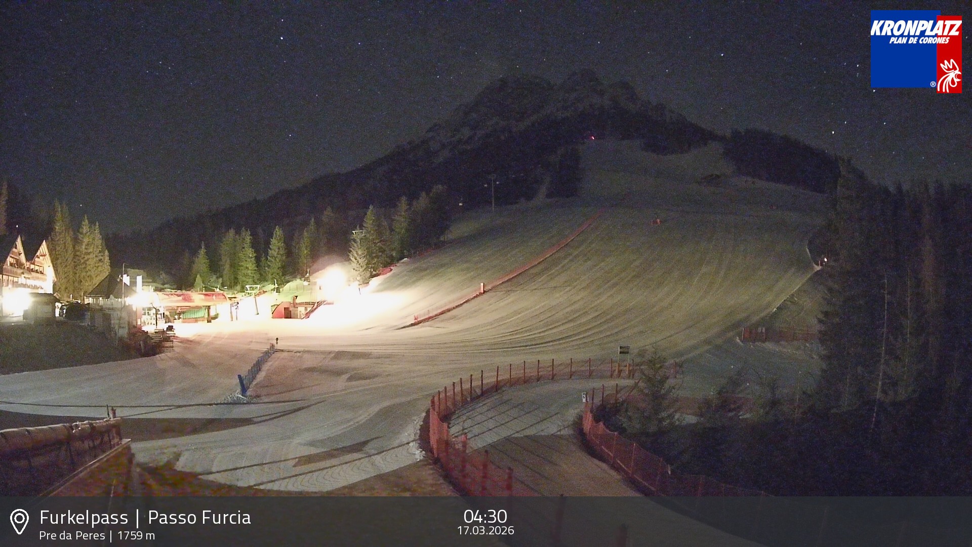 Archiv Foto Webcam Talstation Furkelpass, Kronplatz