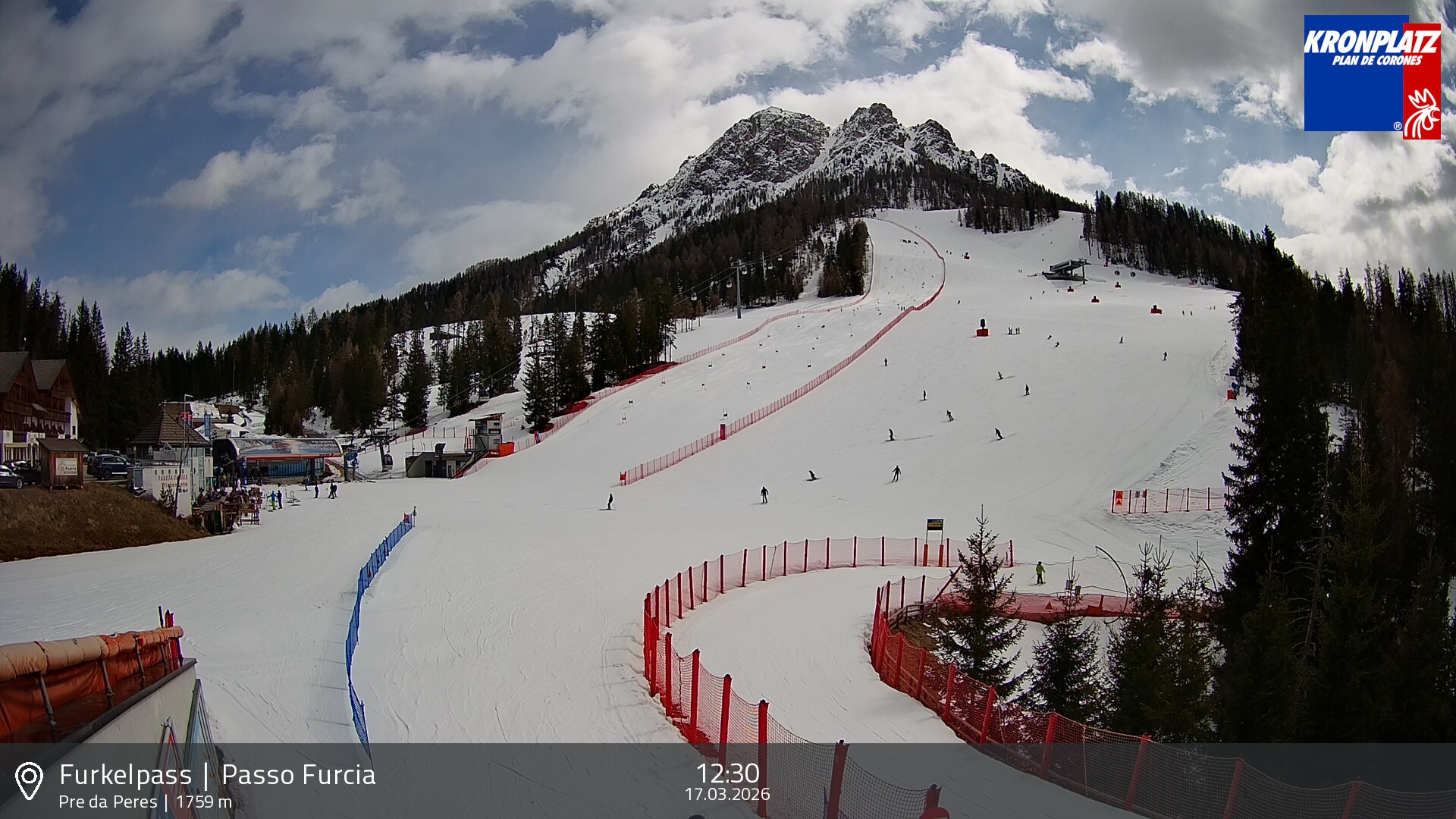 Archiv Foto Webcam Talstation Furkelpass, Kronplatz