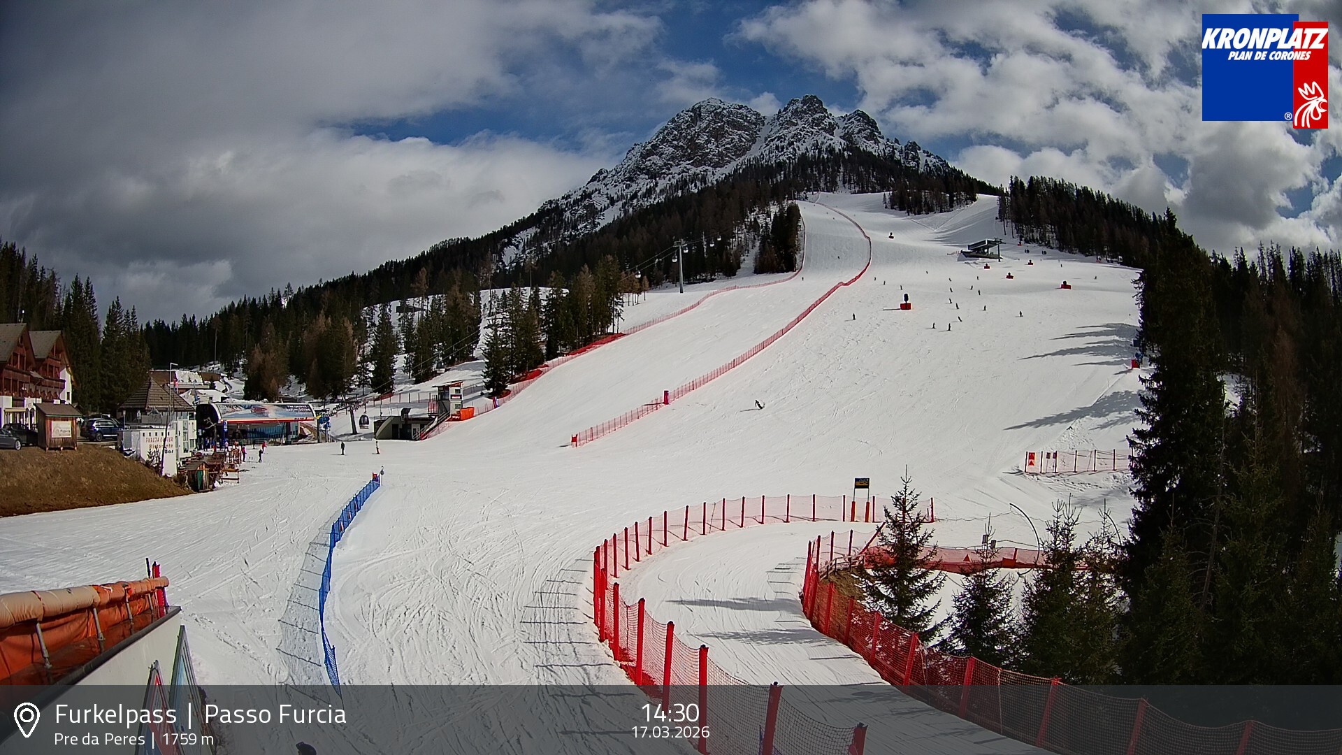 Archiv Foto Webcam Talstation Furkelpass, Kronplatz