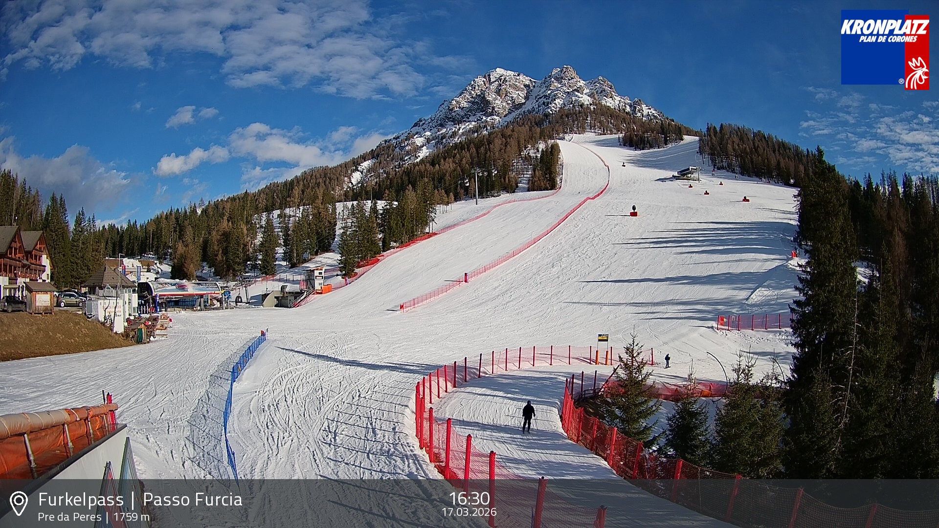 Archiv Foto Webcam Talstation Furkelpass, Kronplatz