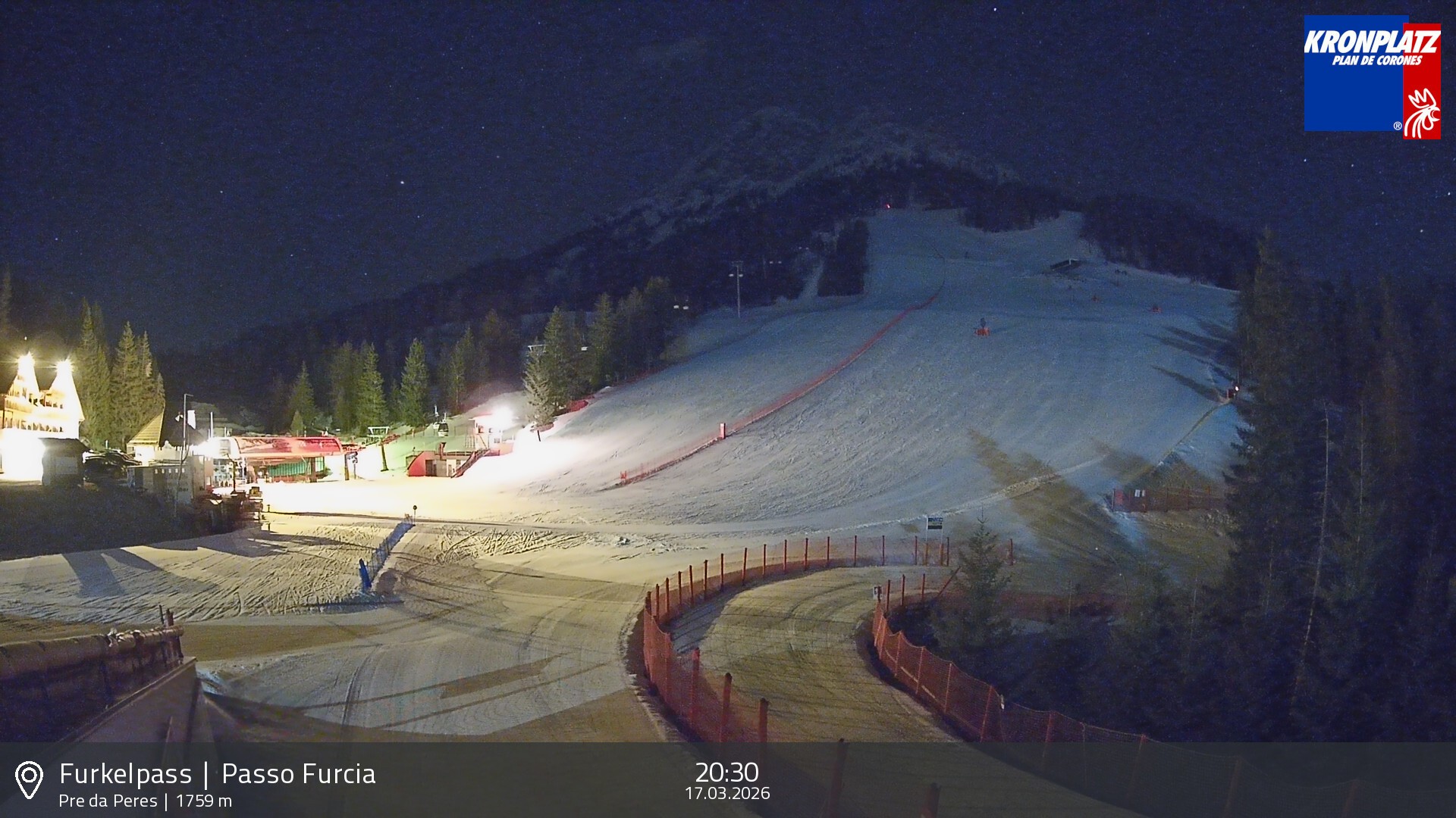 Archiv Foto Webcam Talstation Furkelpass, Kronplatz