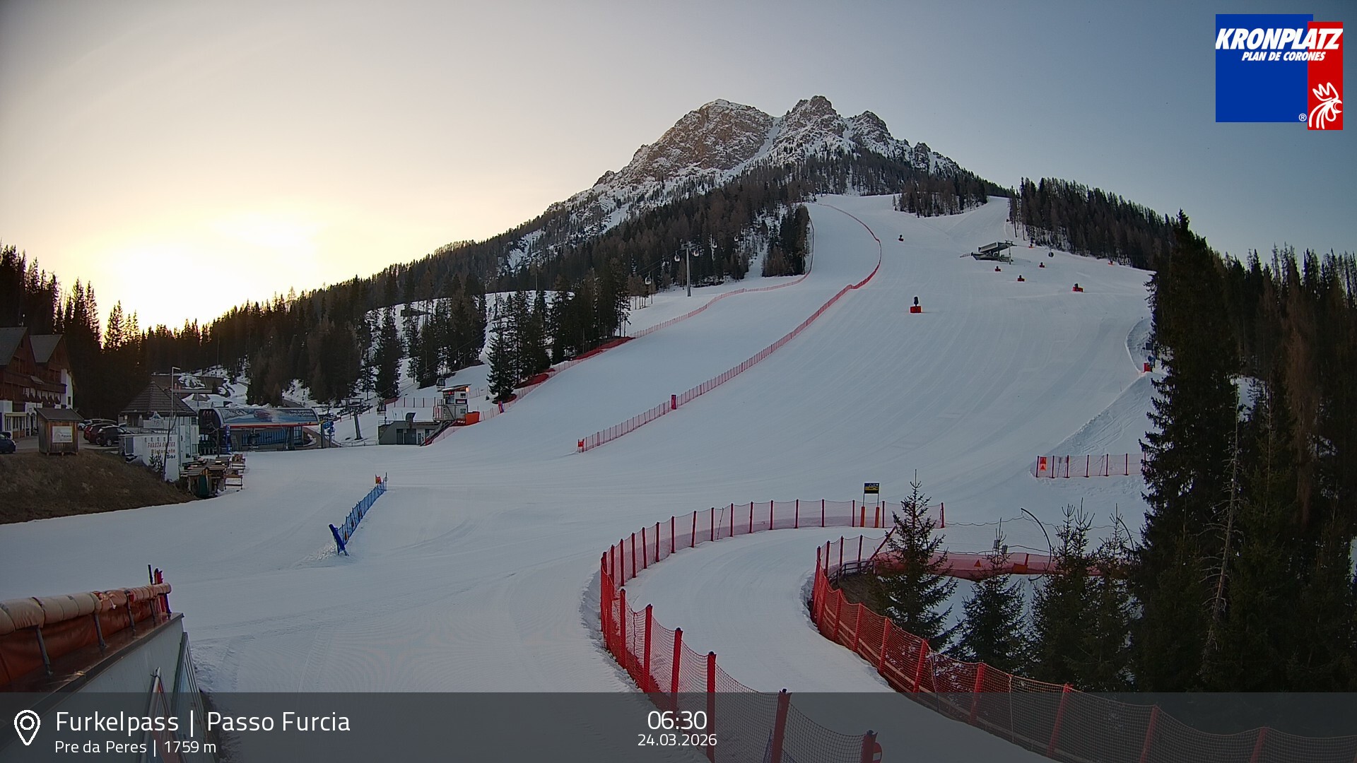 Archiv Foto Webcam Talstation Furkelpass, Kronplatz