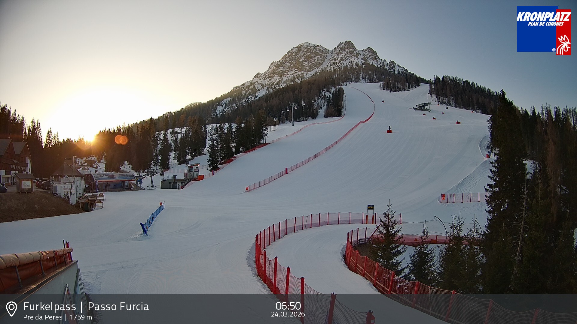 Archiv Foto Webcam Talstation Furkelpass, Kronplatz