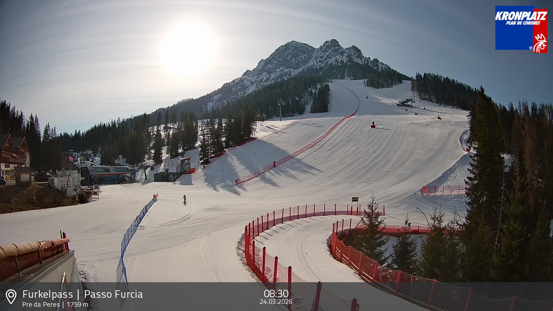 Archiv Foto Webcam Talstation Furkelpass, Kronplatz