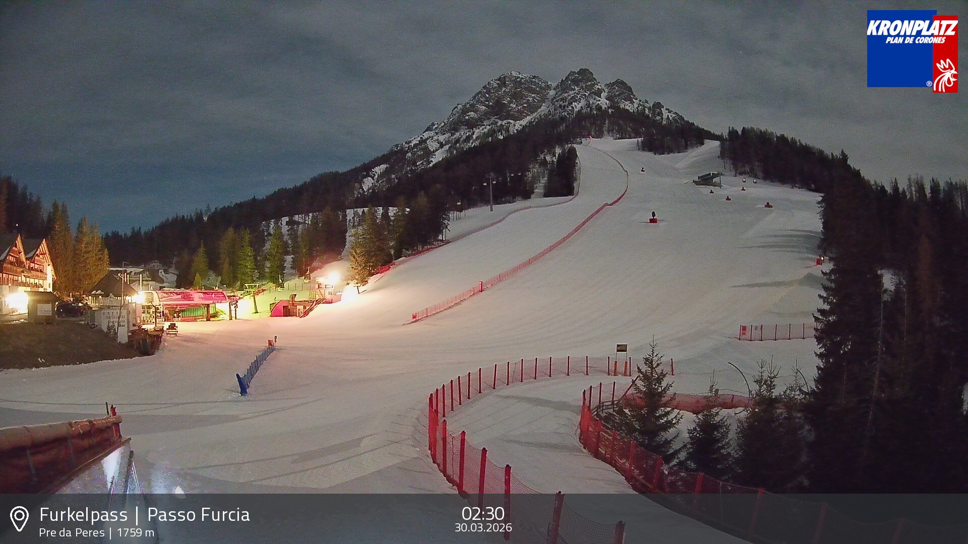 Archiv Foto Webcam Talstation Furkelpass, Kronplatz