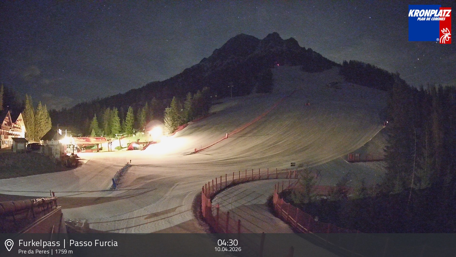 Archiv Foto Webcam Talstation Furkelpass, Kronplatz