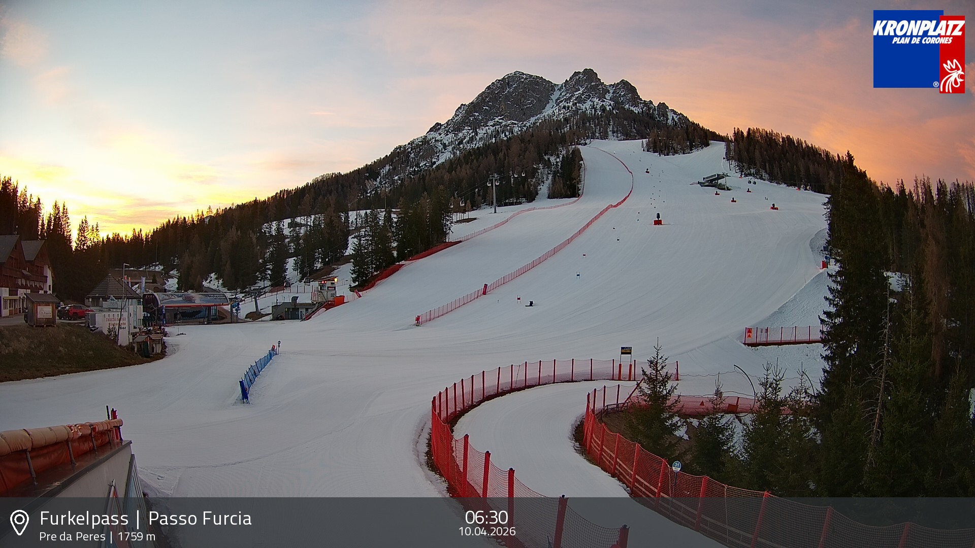 Archiv Foto Webcam Talstation Furkelpass, Kronplatz