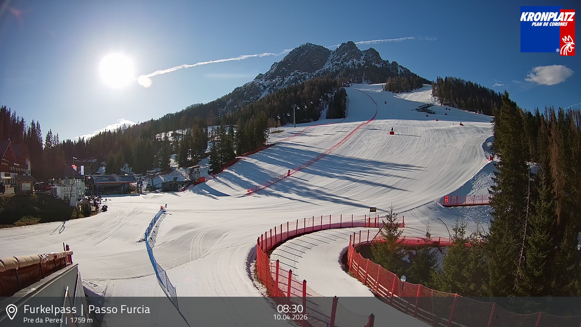 Archiv Foto Webcam Talstation Furkelpass, Kronplatz
