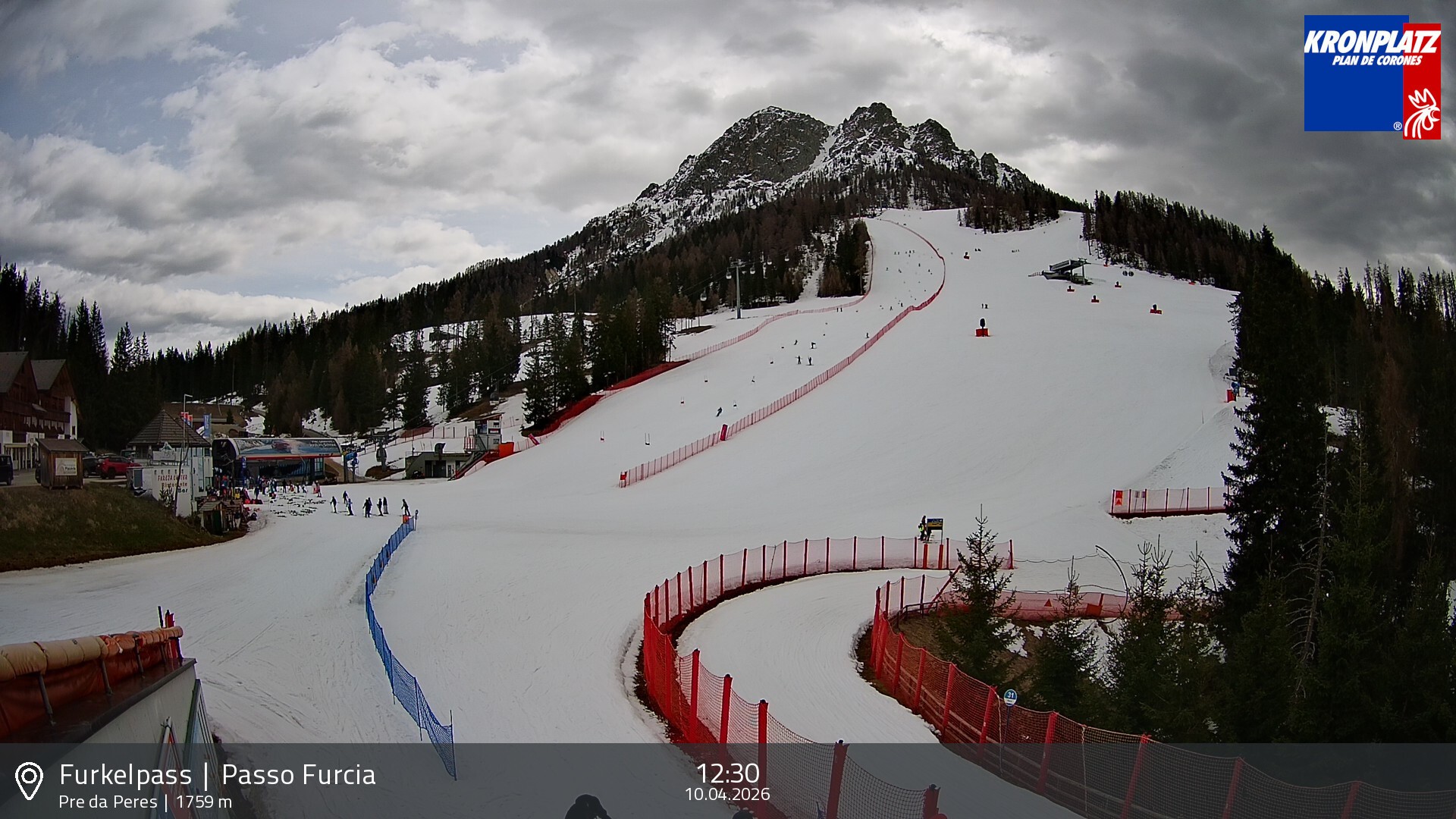 Archiv Foto Webcam Talstation Furkelpass, Kronplatz