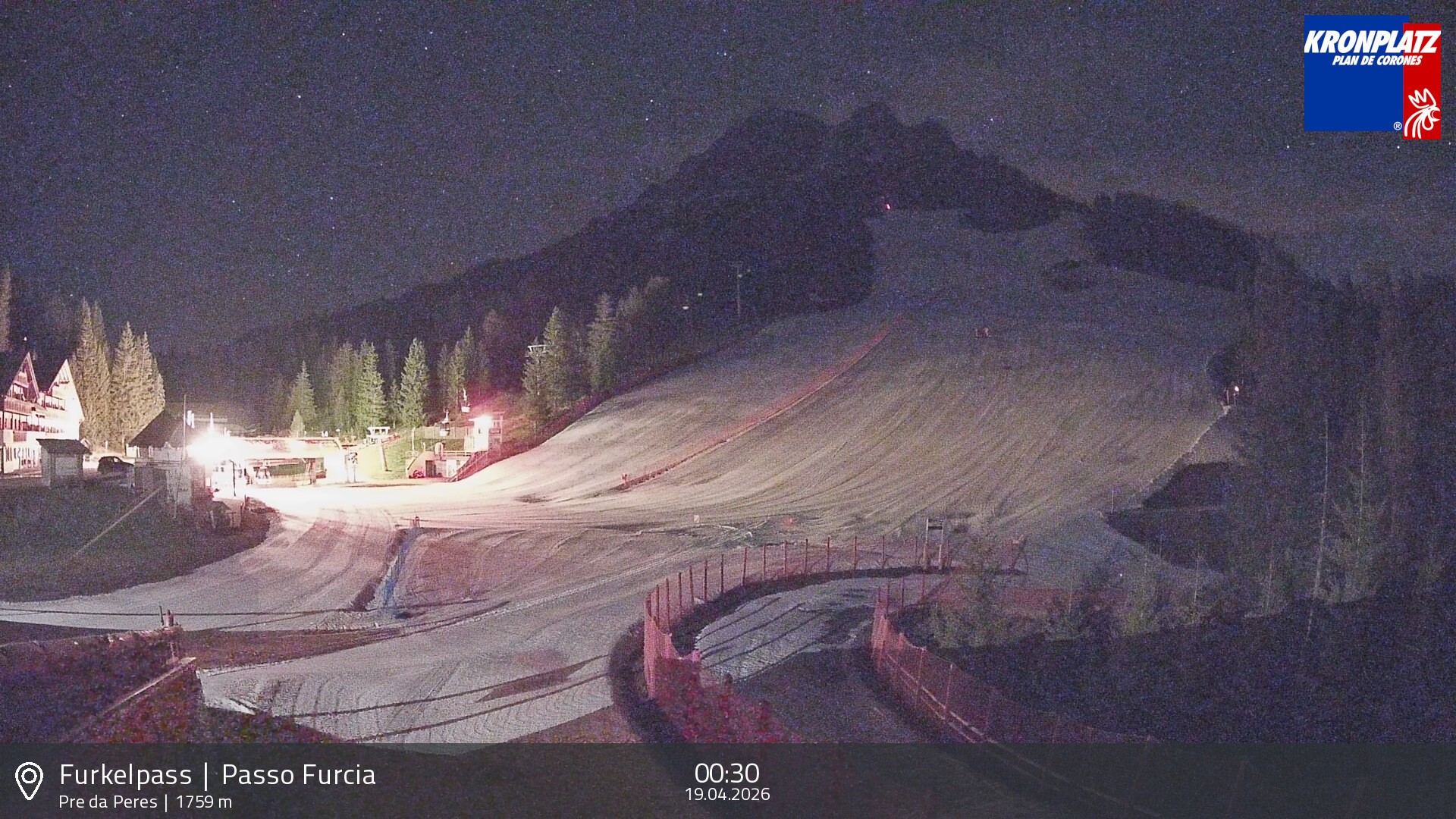 Archiv Foto Webcam Talstation Furkelpass, Kronplatz