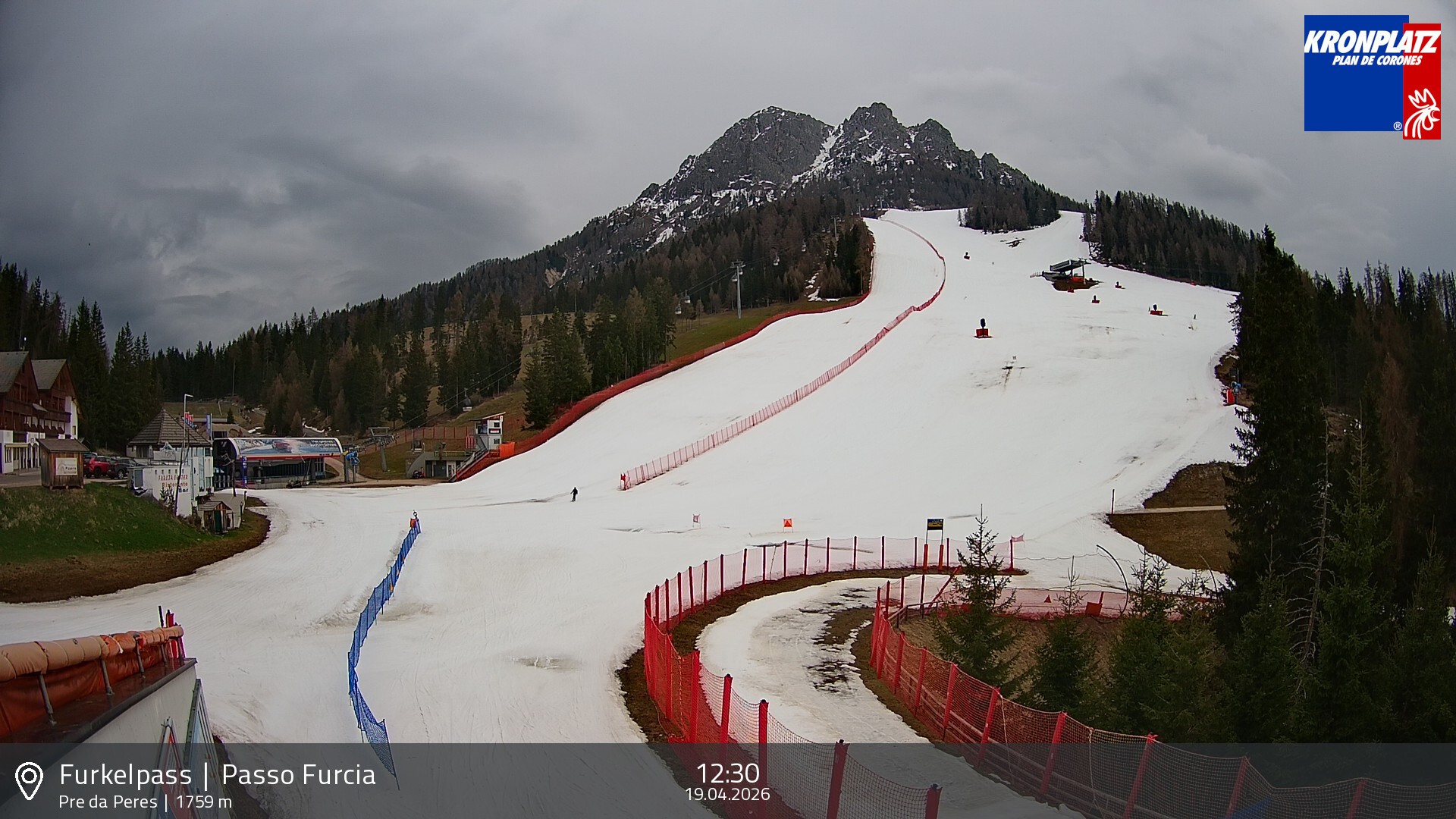 Archiv Foto Webcam Talstation Furkelpass, Kronplatz