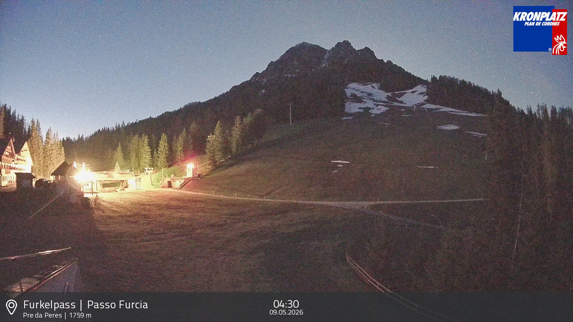 Archiv Foto Webcam Talstation Furkelpass, Kronplatz