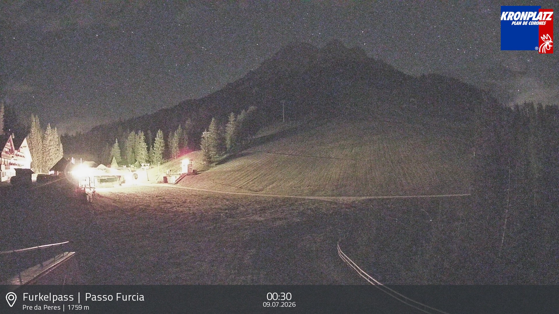Archiv Foto Webcam Talstation Furkelpass, Kronplatz