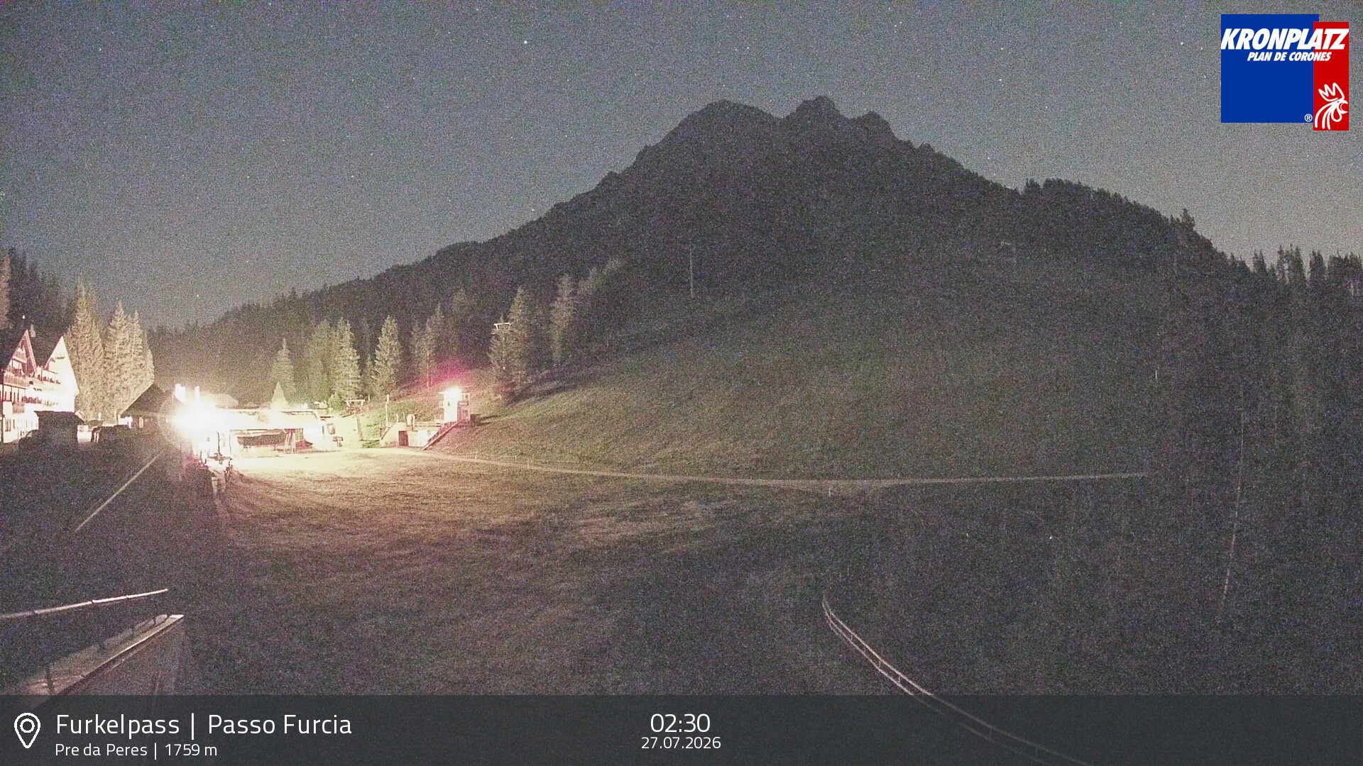 Archiv Foto Webcam Talstation Furkelpass, Kronplatz