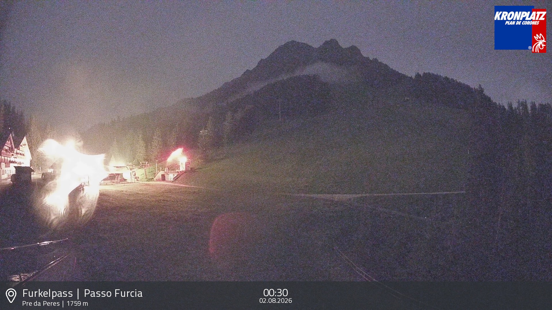 Archiv Foto Webcam Talstation Furkelpass, Kronplatz