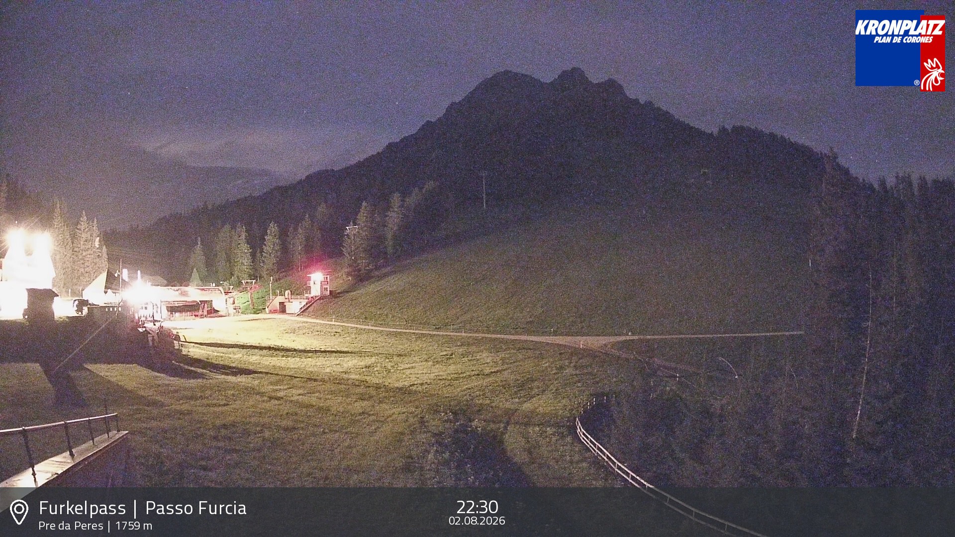 Archiv Foto Webcam Talstation Furkelpass, Kronplatz