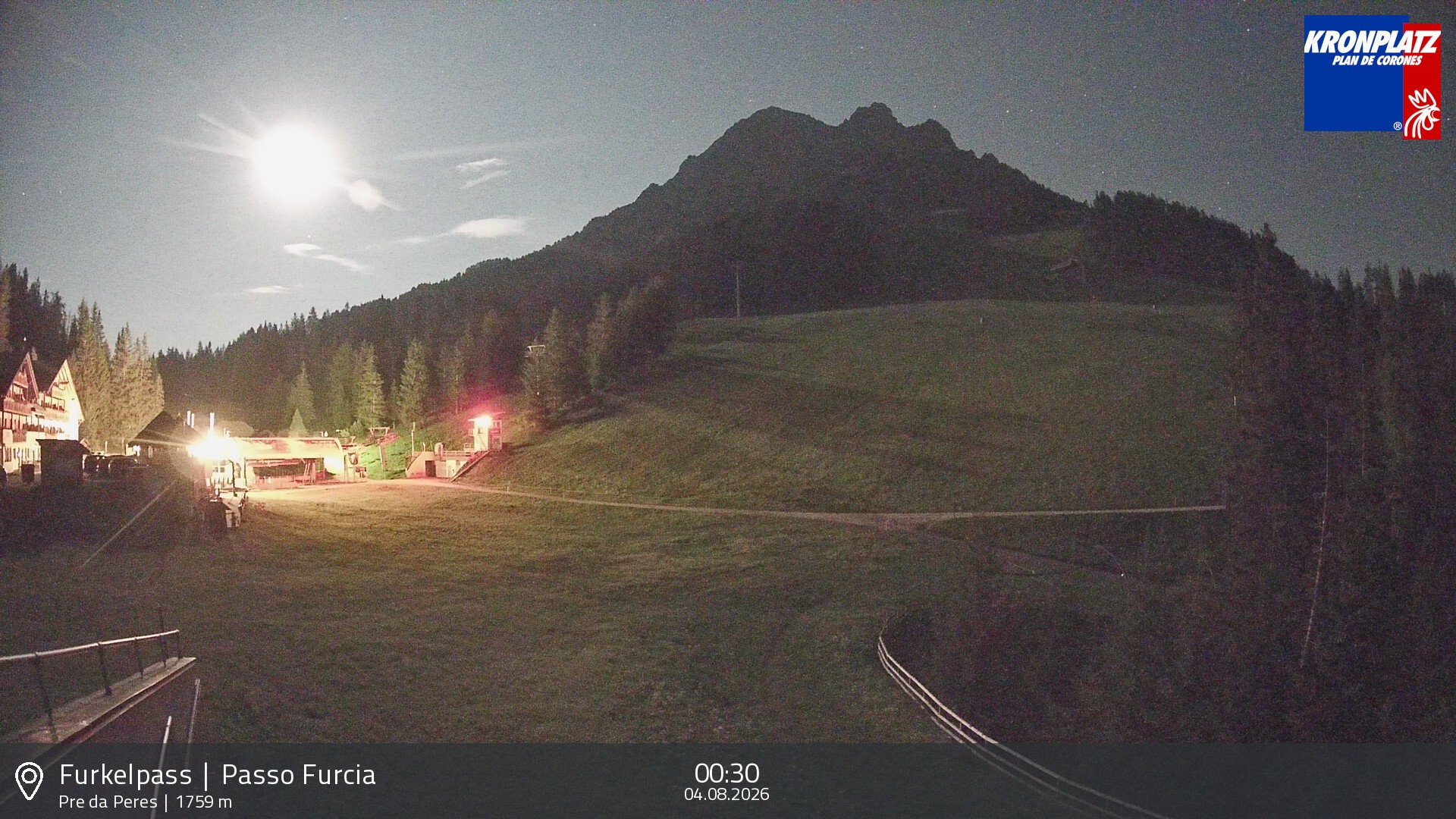 Archiv Foto Webcam Talstation Furkelpass, Kronplatz
