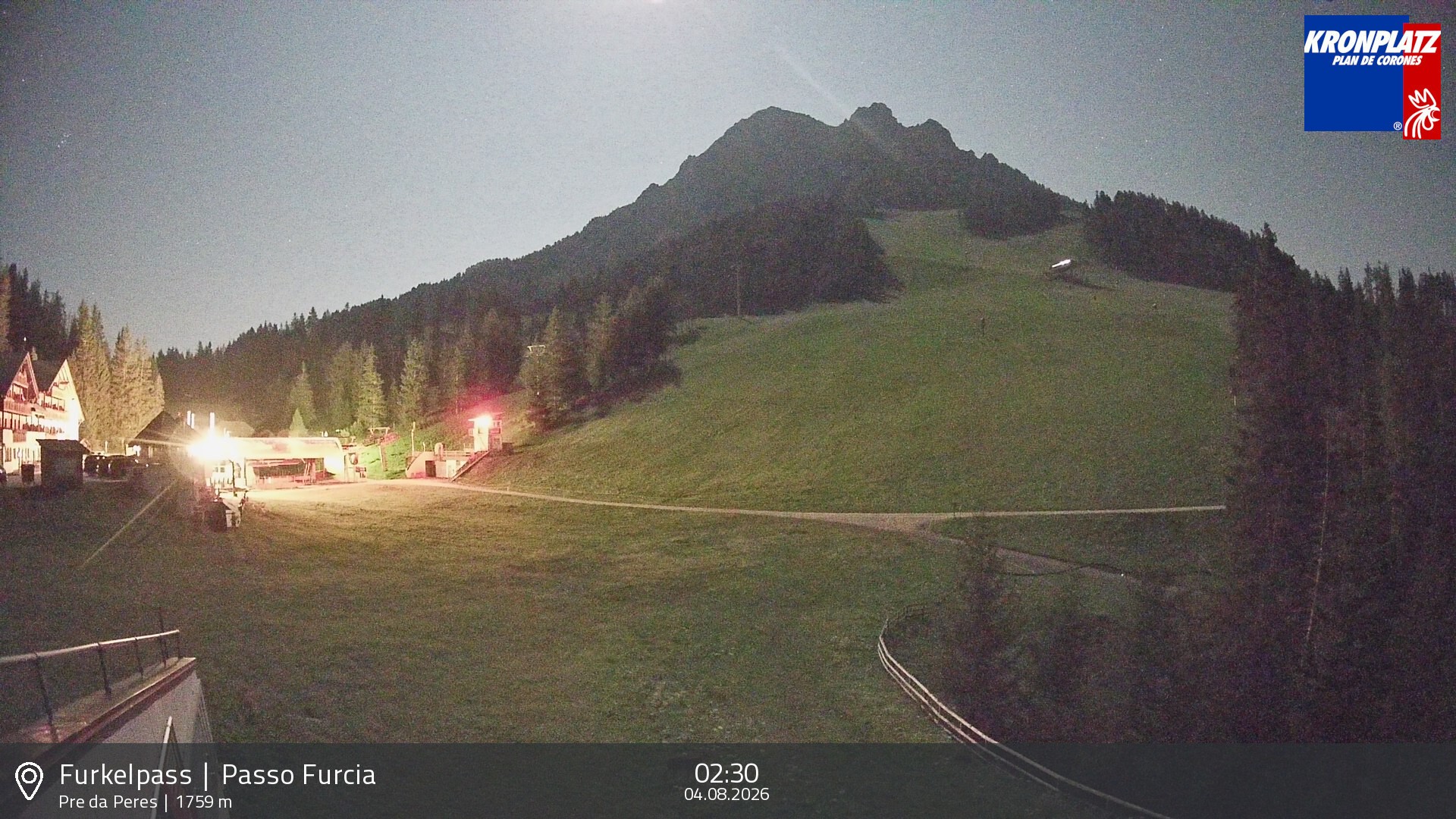 Archiv Foto Webcam Talstation Furkelpass, Kronplatz