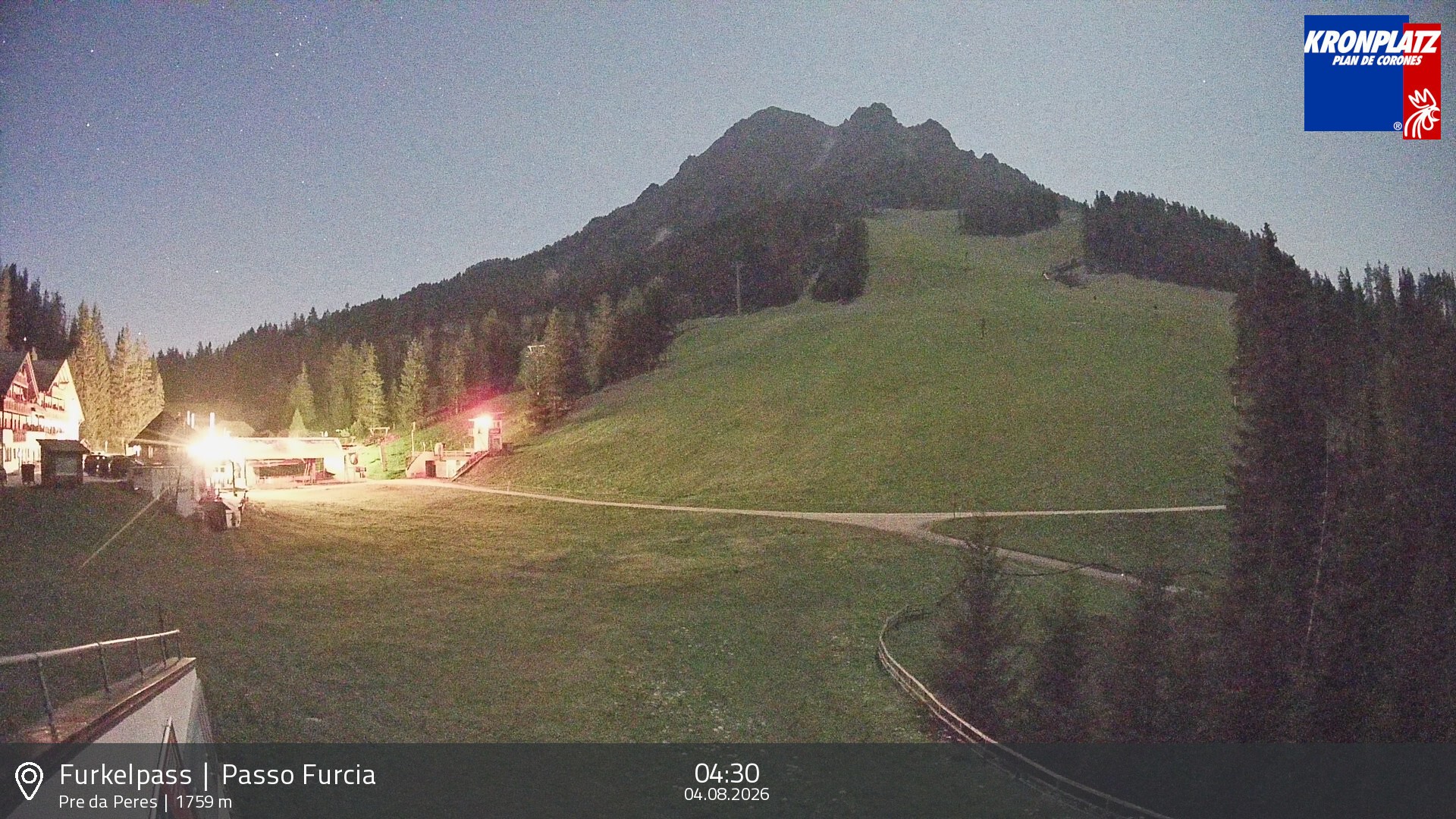 Archiv Foto Webcam Talstation Furkelpass, Kronplatz