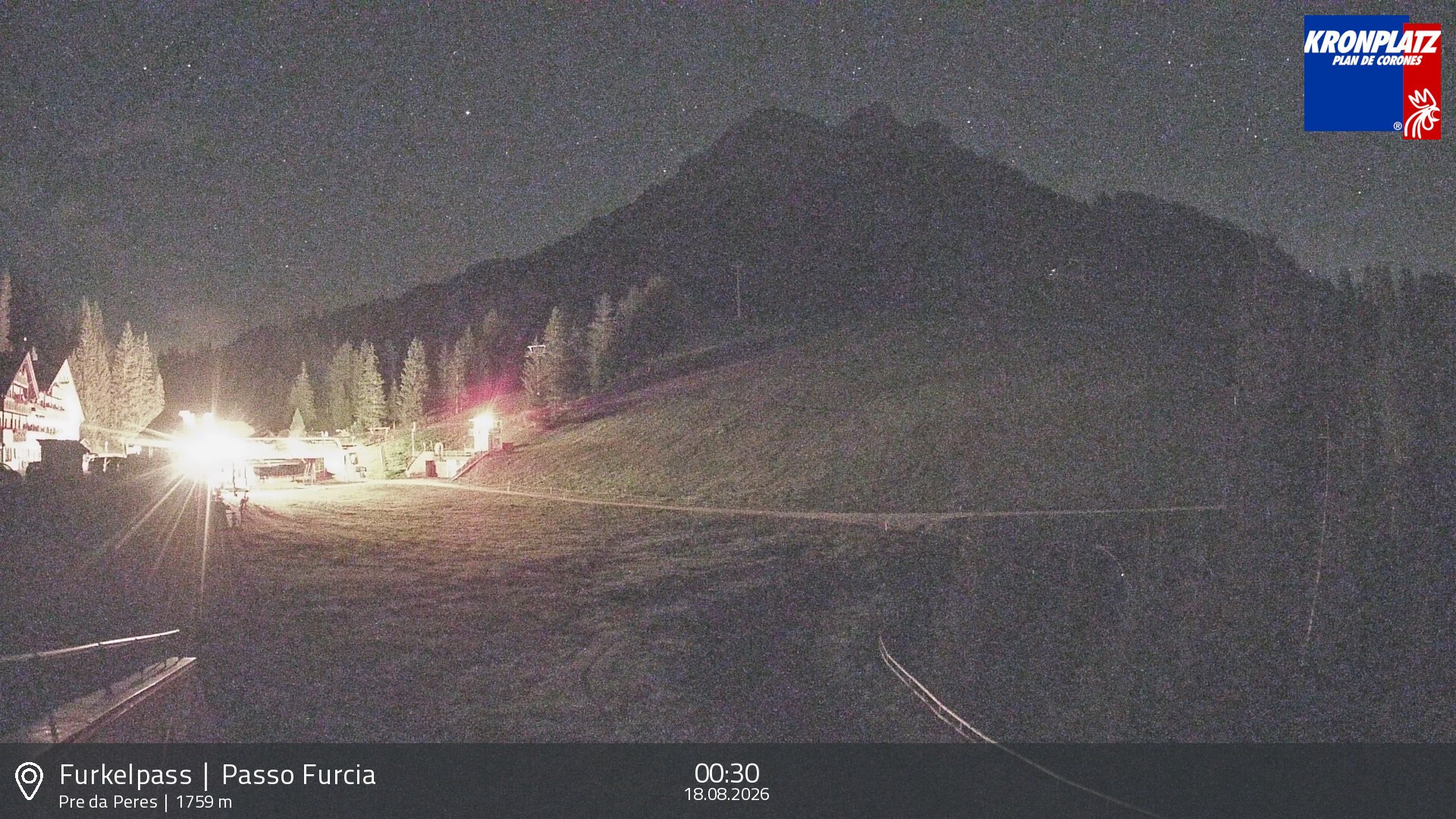 Archiv Foto Webcam Talstation Furkelpass, Kronplatz