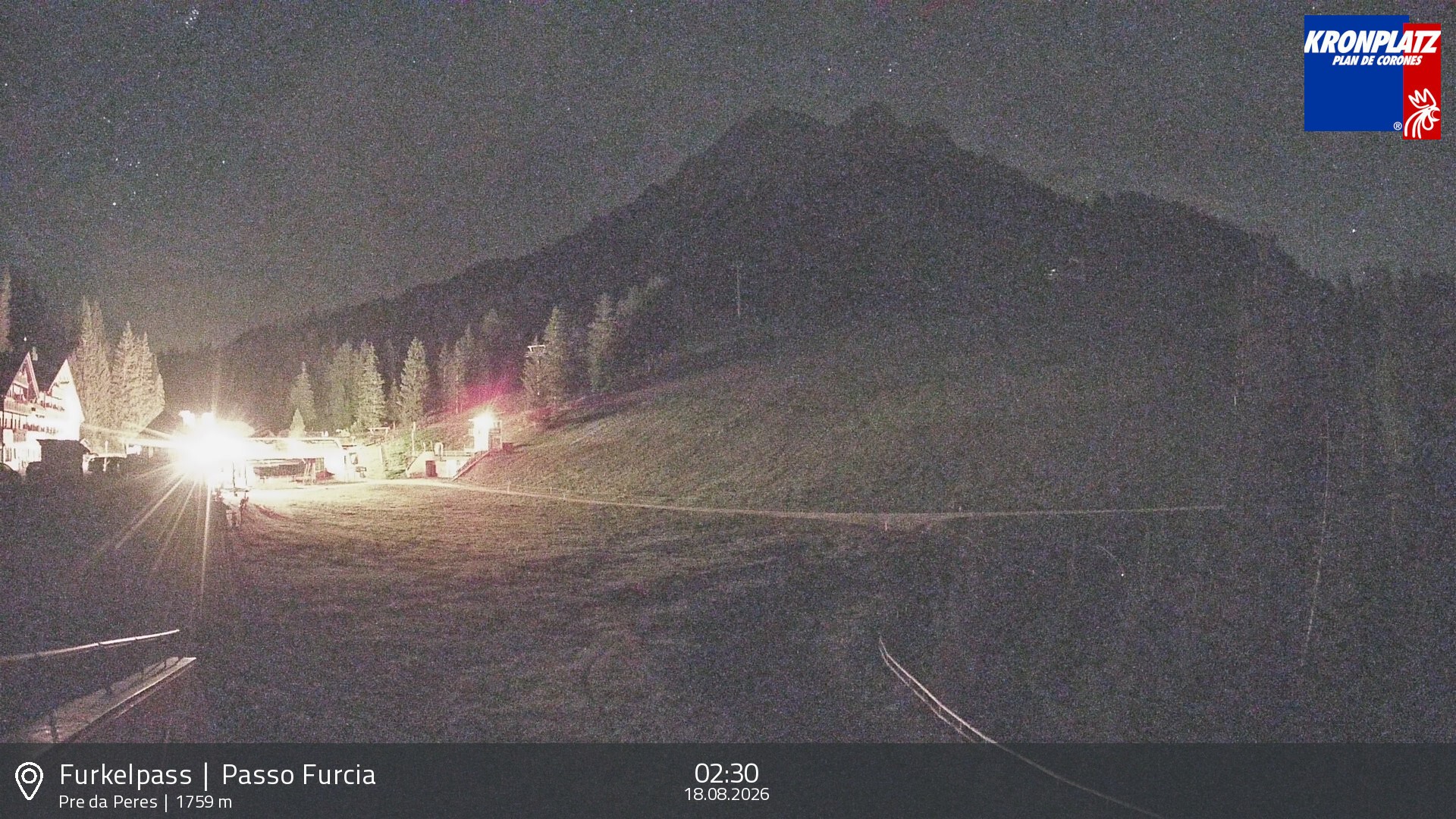 Archiv Foto Webcam Talstation Furkelpass, Kronplatz