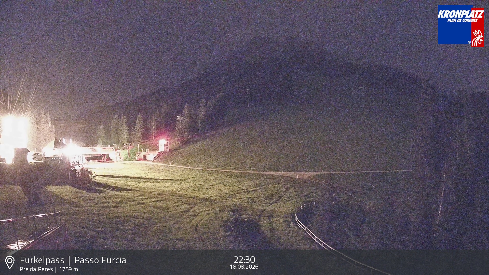 Archiv Foto Webcam Talstation Furkelpass, Kronplatz