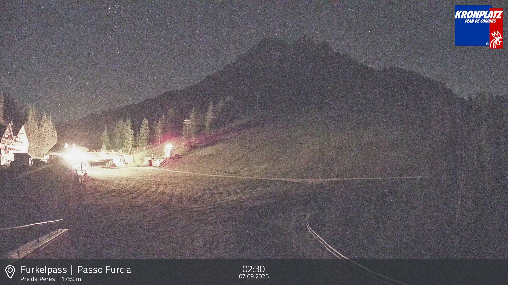 Archiv Foto Webcam Talstation Furkelpass, Kronplatz