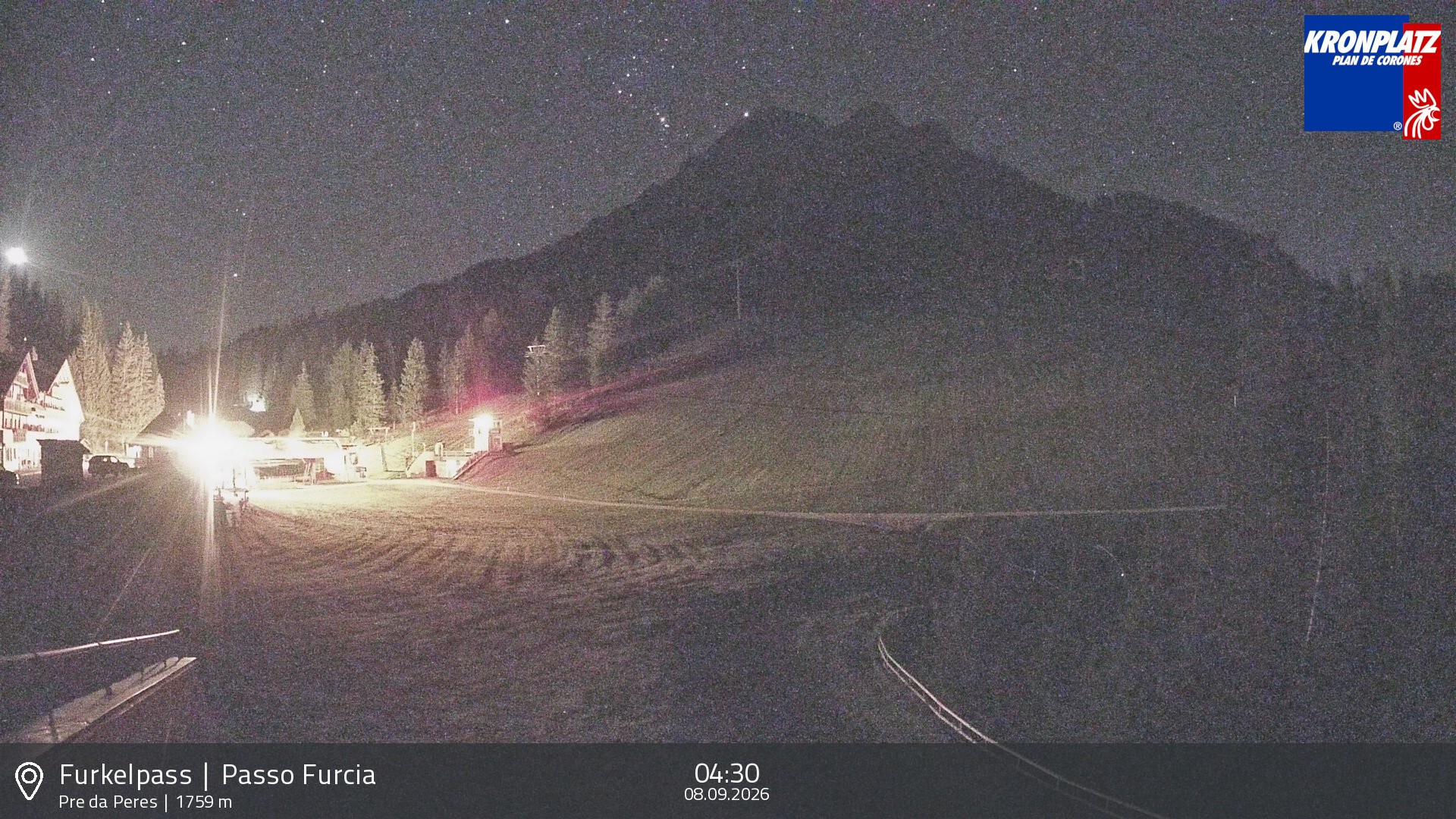 Archiv Foto Webcam Talstation Furkelpass, Kronplatz