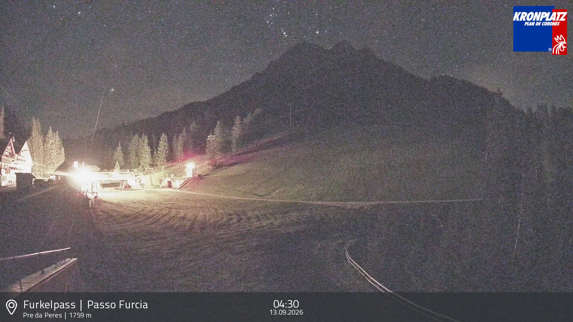 Archiv Foto Webcam Talstation Furkelpass, Kronplatz