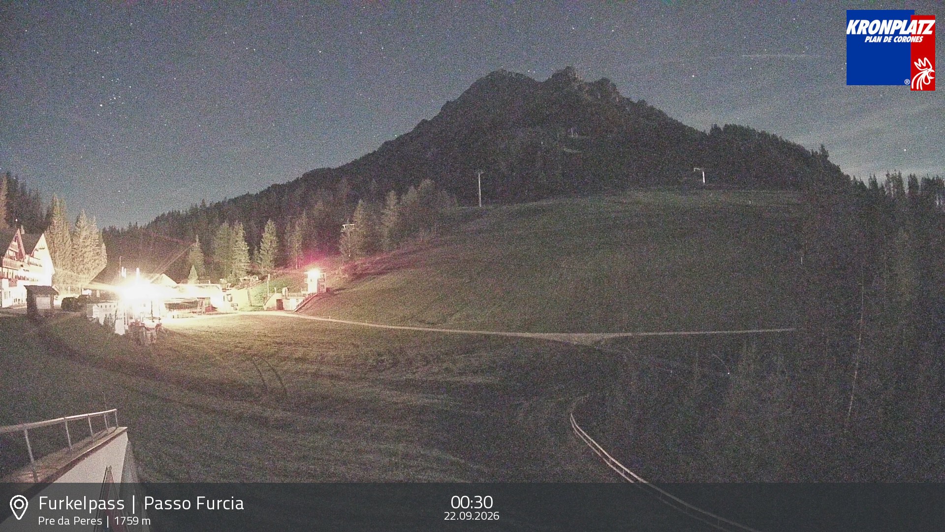 Archiv Foto Webcam Talstation Furkelpass, Kronplatz