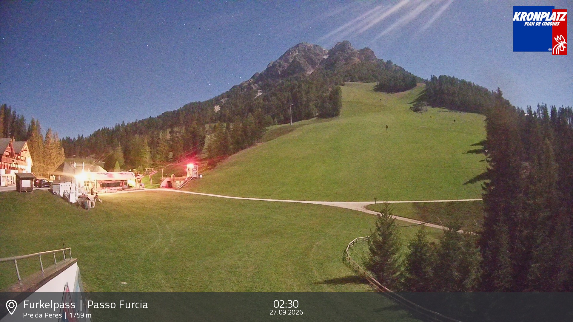 Archiv Foto Webcam Talstation Furkelpass, Kronplatz