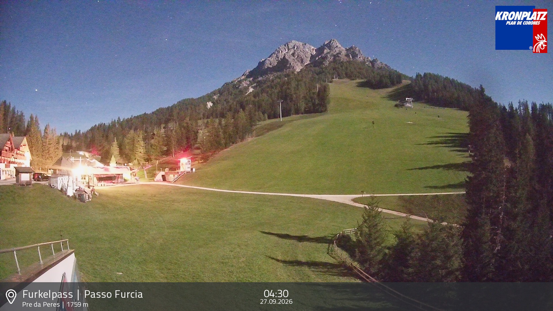 Archiv Foto Webcam Talstation Furkelpass, Kronplatz