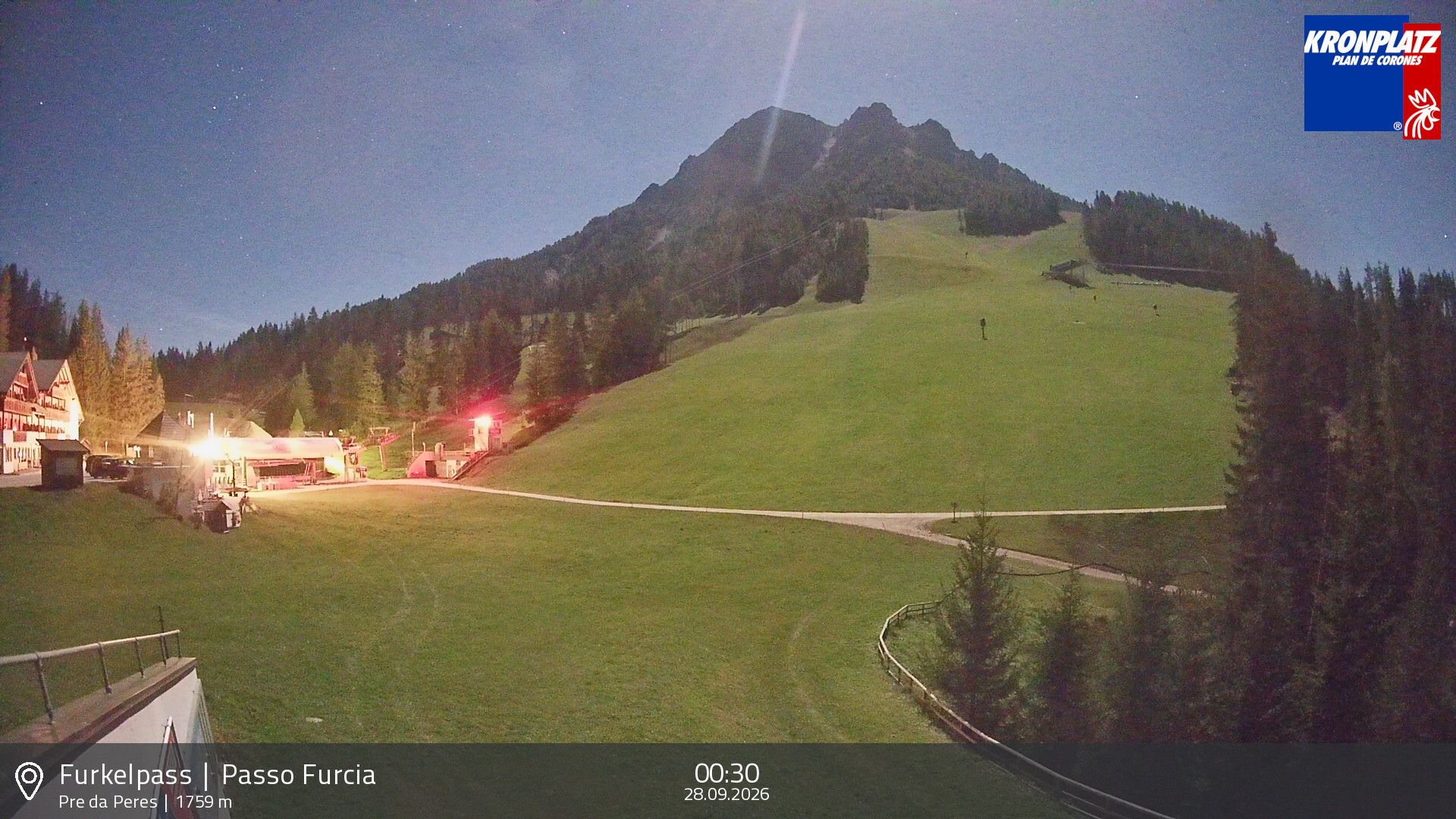 Archiv Foto Webcam Talstation Furkelpass, Kronplatz
