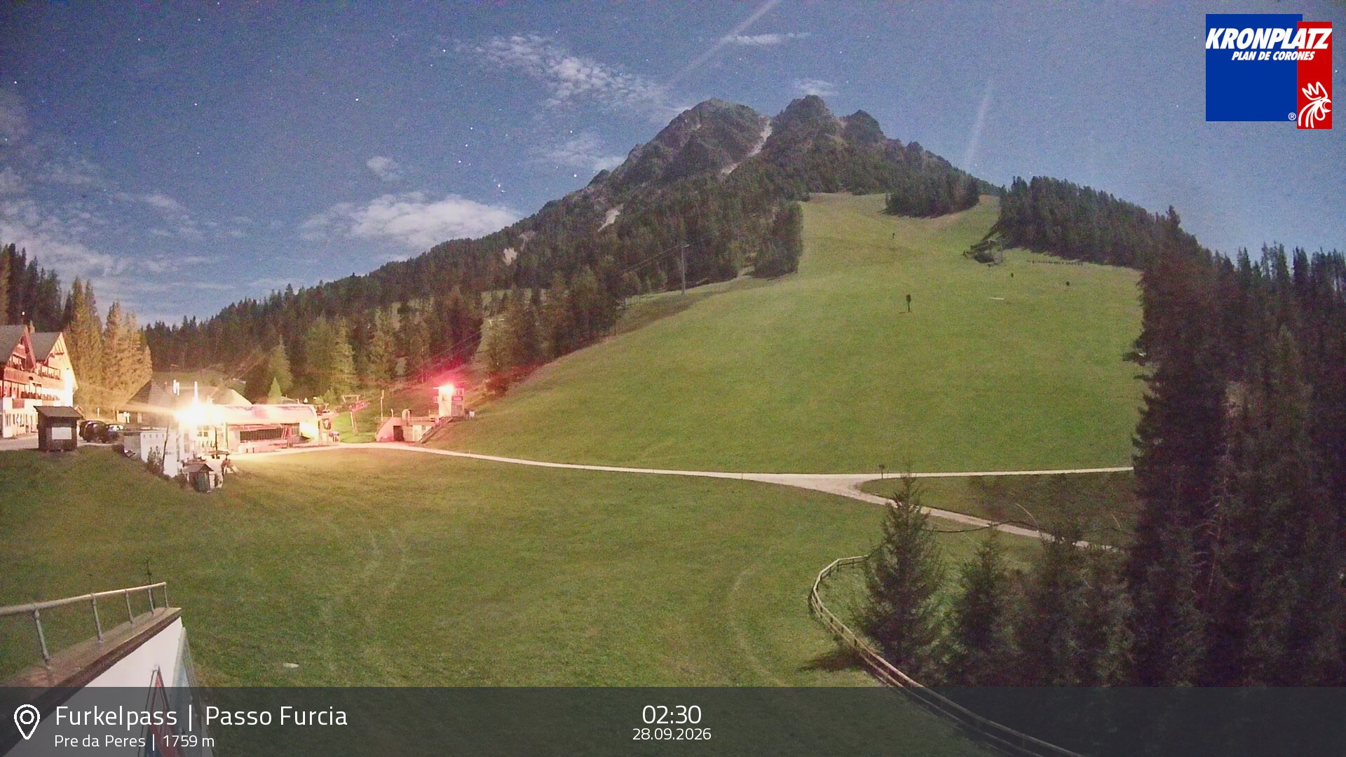 Archiv Foto Webcam Talstation Furkelpass, Kronplatz
