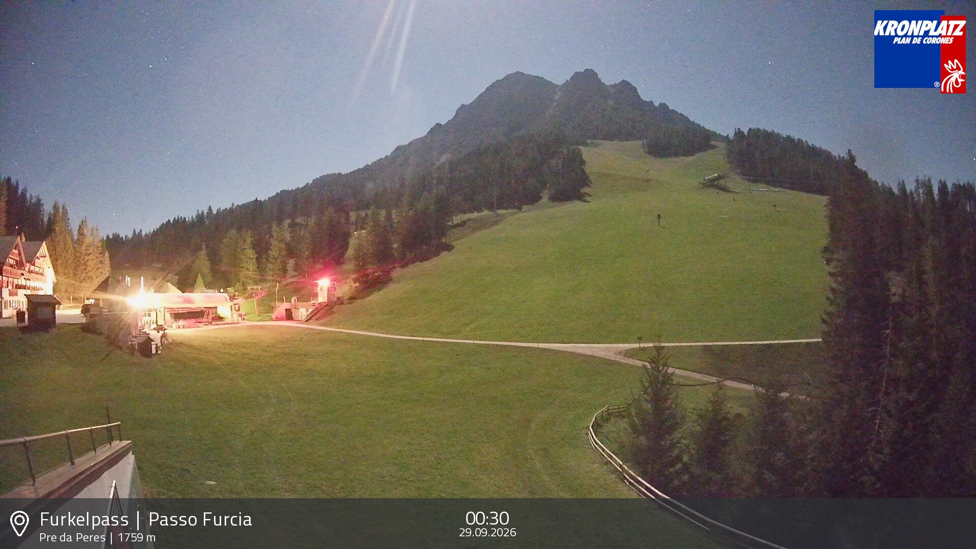 Archiv Foto Webcam Talstation Furkelpass, Kronplatz