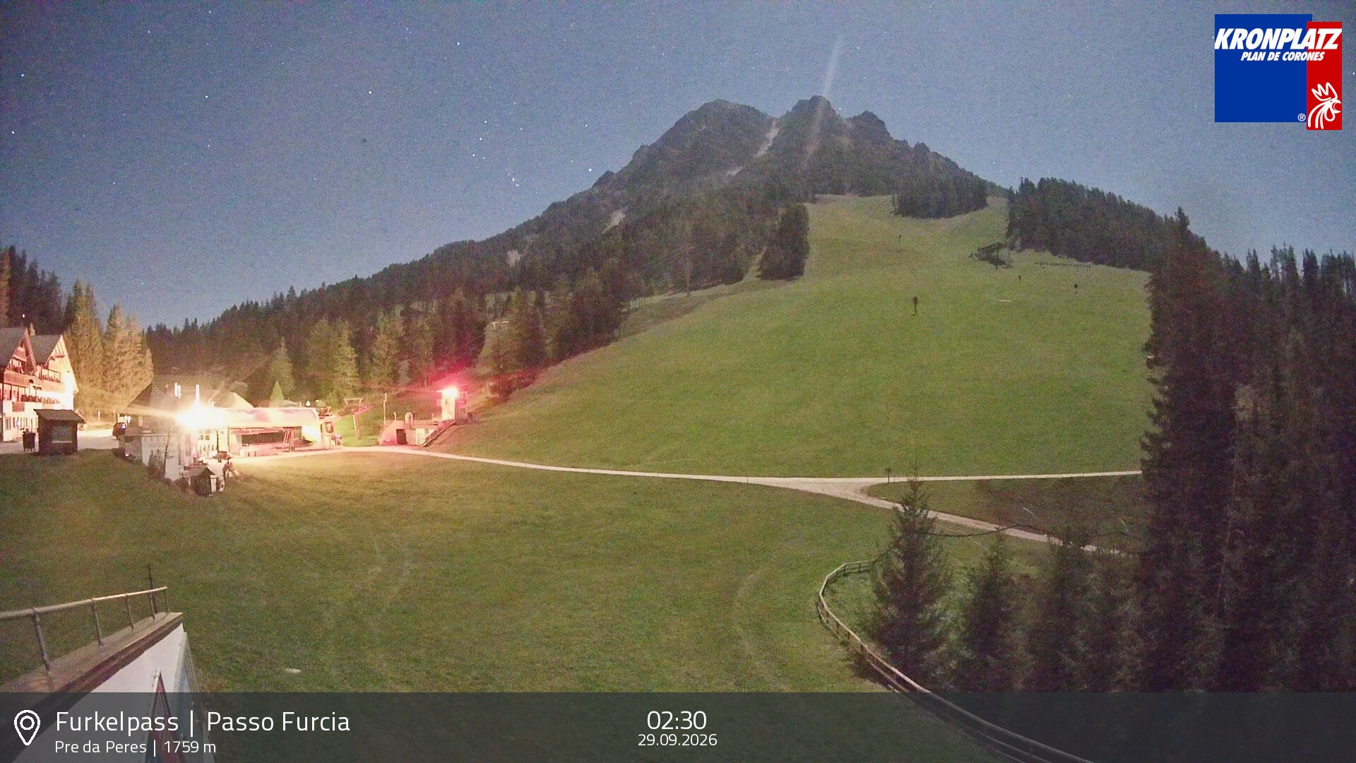 Archiv Foto Webcam Talstation Furkelpass, Kronplatz
