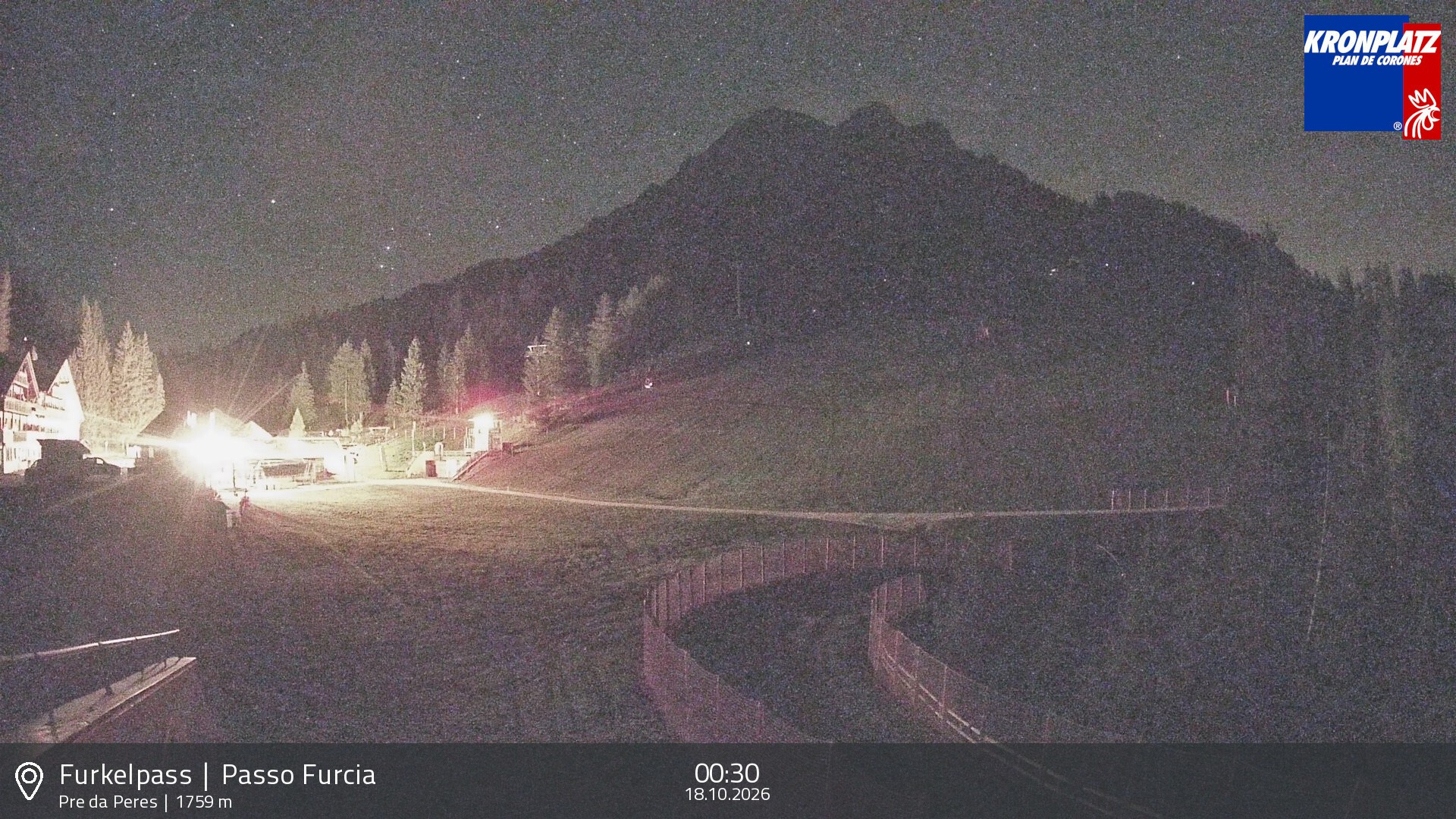 Archiv Foto Webcam Talstation Furkelpass, Kronplatz