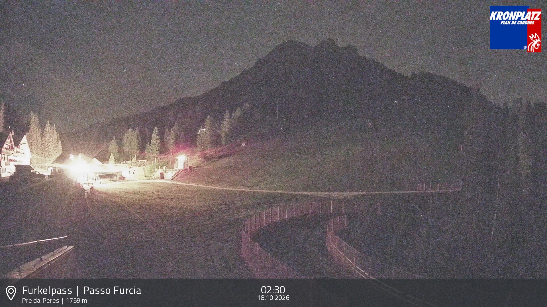 Archiv Foto Webcam Talstation Furkelpass, Kronplatz