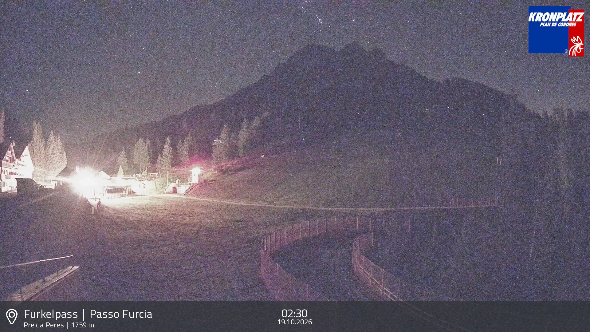 Archiv Foto Webcam Talstation Furkelpass, Kronplatz