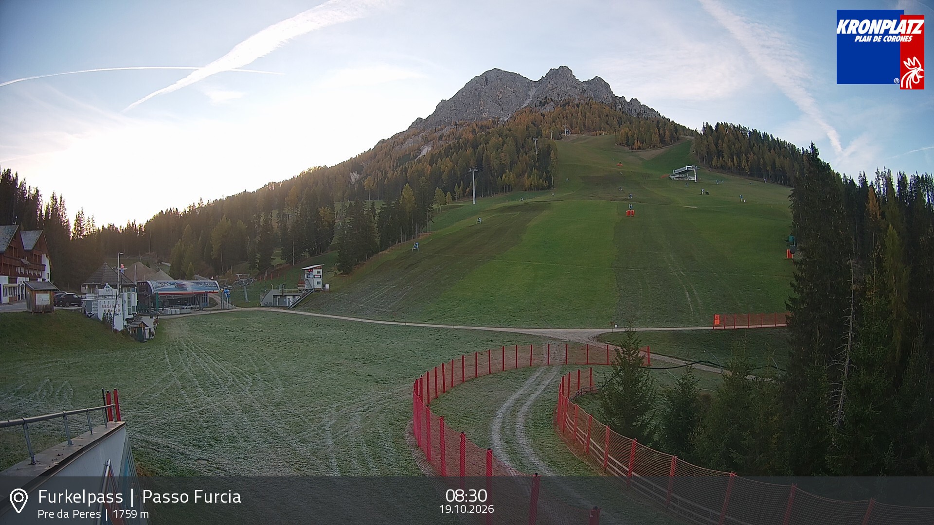 Archiv Foto Webcam Talstation Furkelpass, Kronplatz