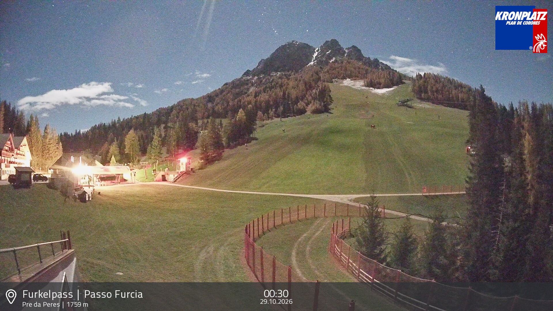 Archiv Foto Webcam Talstation Furkelpass, Kronplatz