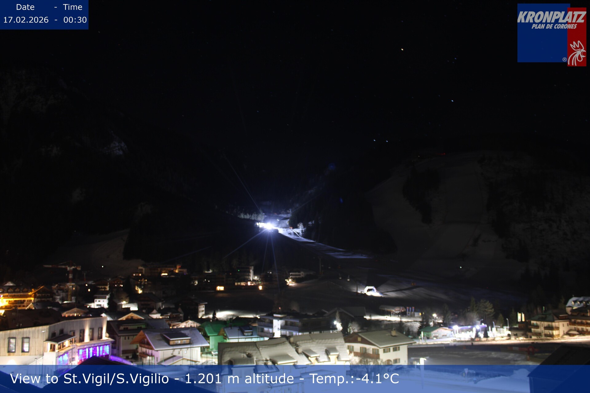 Archiv Foto Webcam St. Vigil am Kronplatz, Südtirol