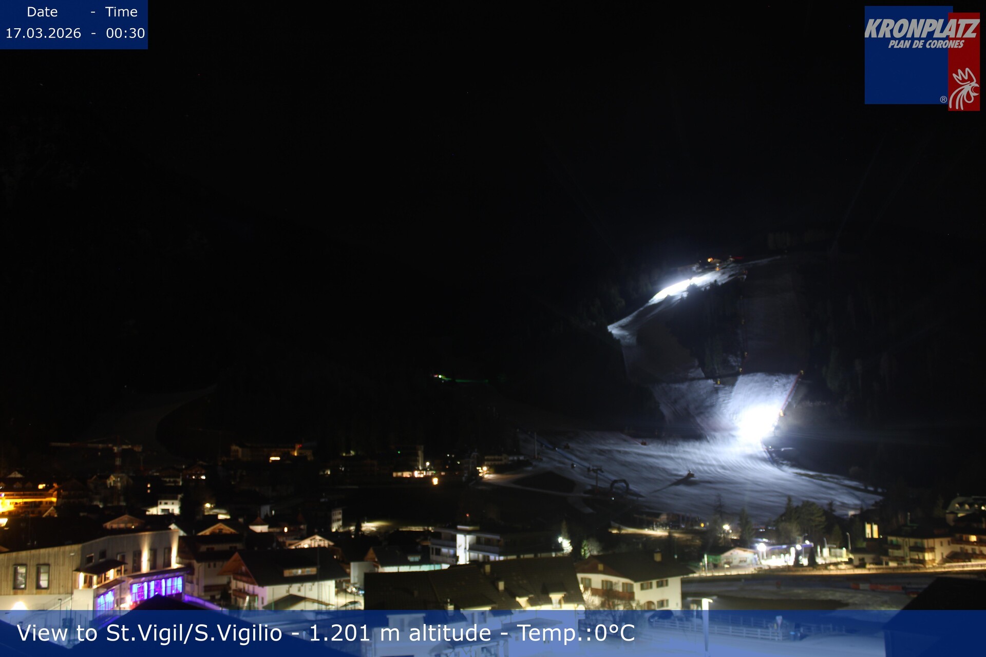Archiv Foto Webcam St. Vigil am Kronplatz, Südtirol
