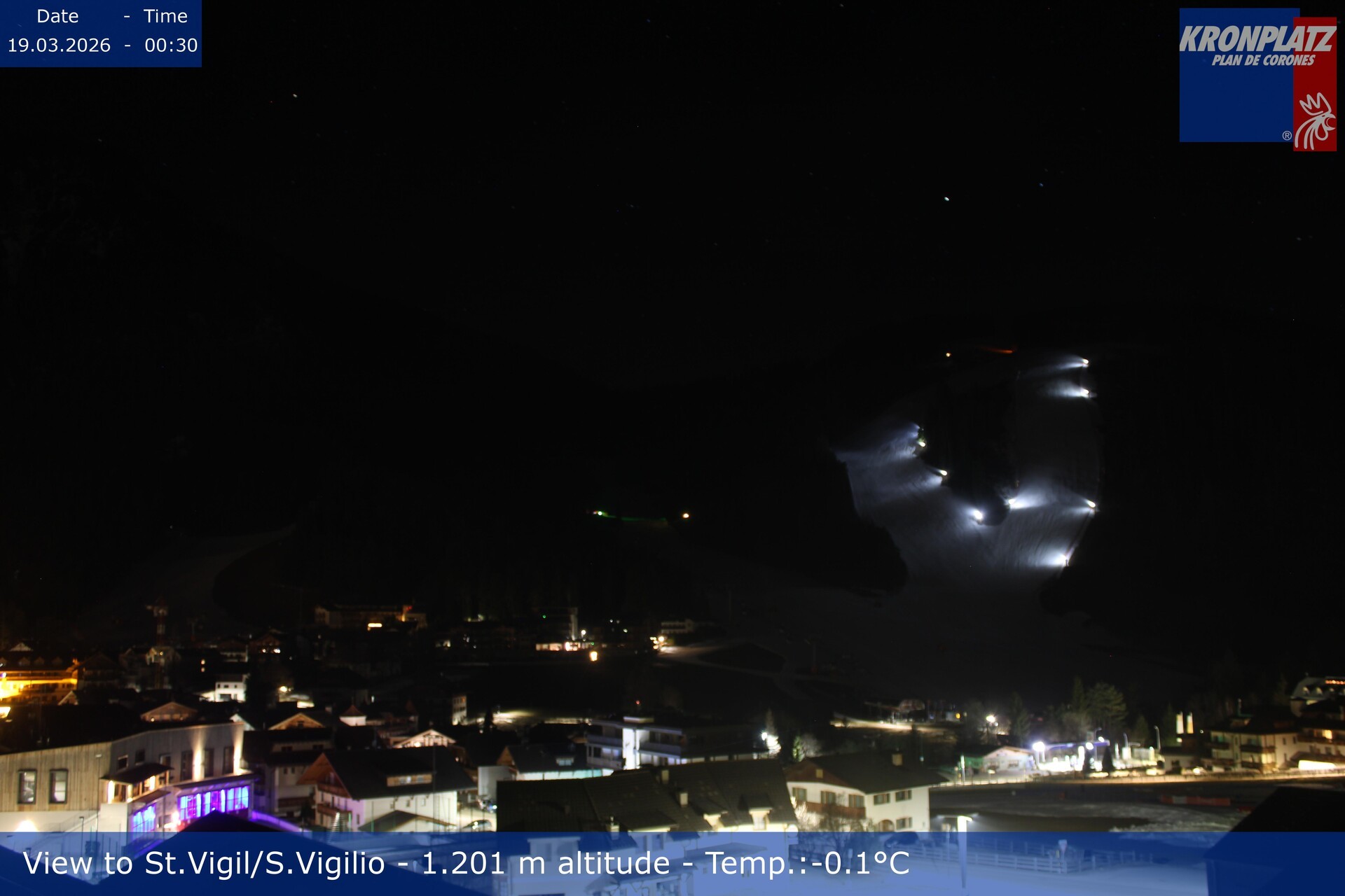 Archiv Foto Webcam St. Vigil am Kronplatz, Südtirol