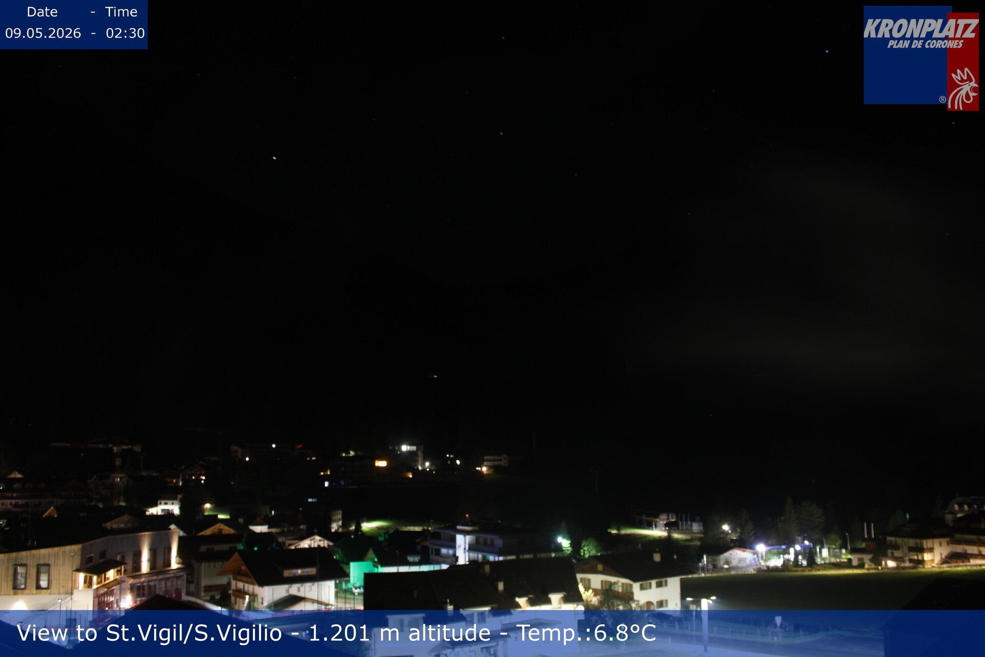 Archiv Foto Webcam St. Vigil am Kronplatz, Südtirol