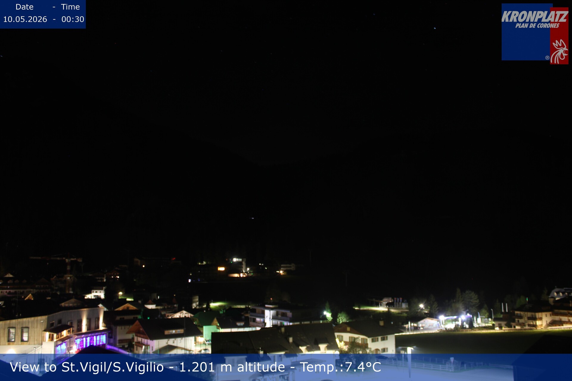 Archiv Foto Webcam St. Vigil am Kronplatz, Südtirol